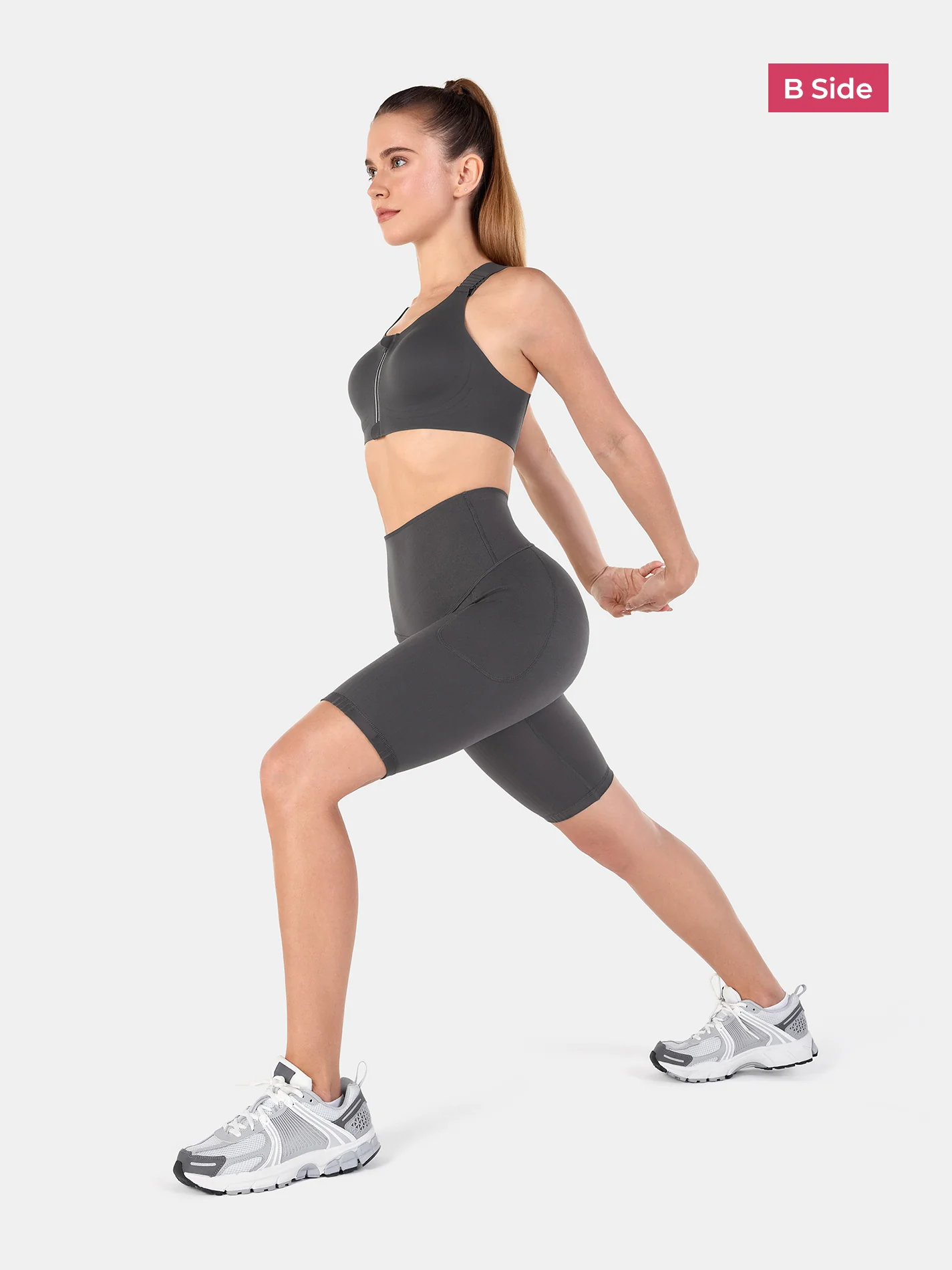 PowerBand Resistance 9" Biker Shorts (Reversible Wear) - Image 12