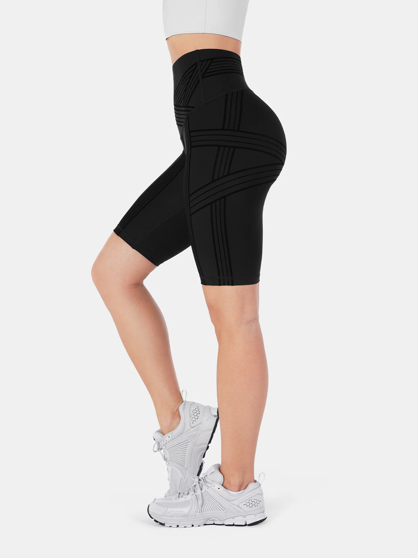 PowerBand Resistance 9" Biker Shorts (Reversible Wear) - Image 3