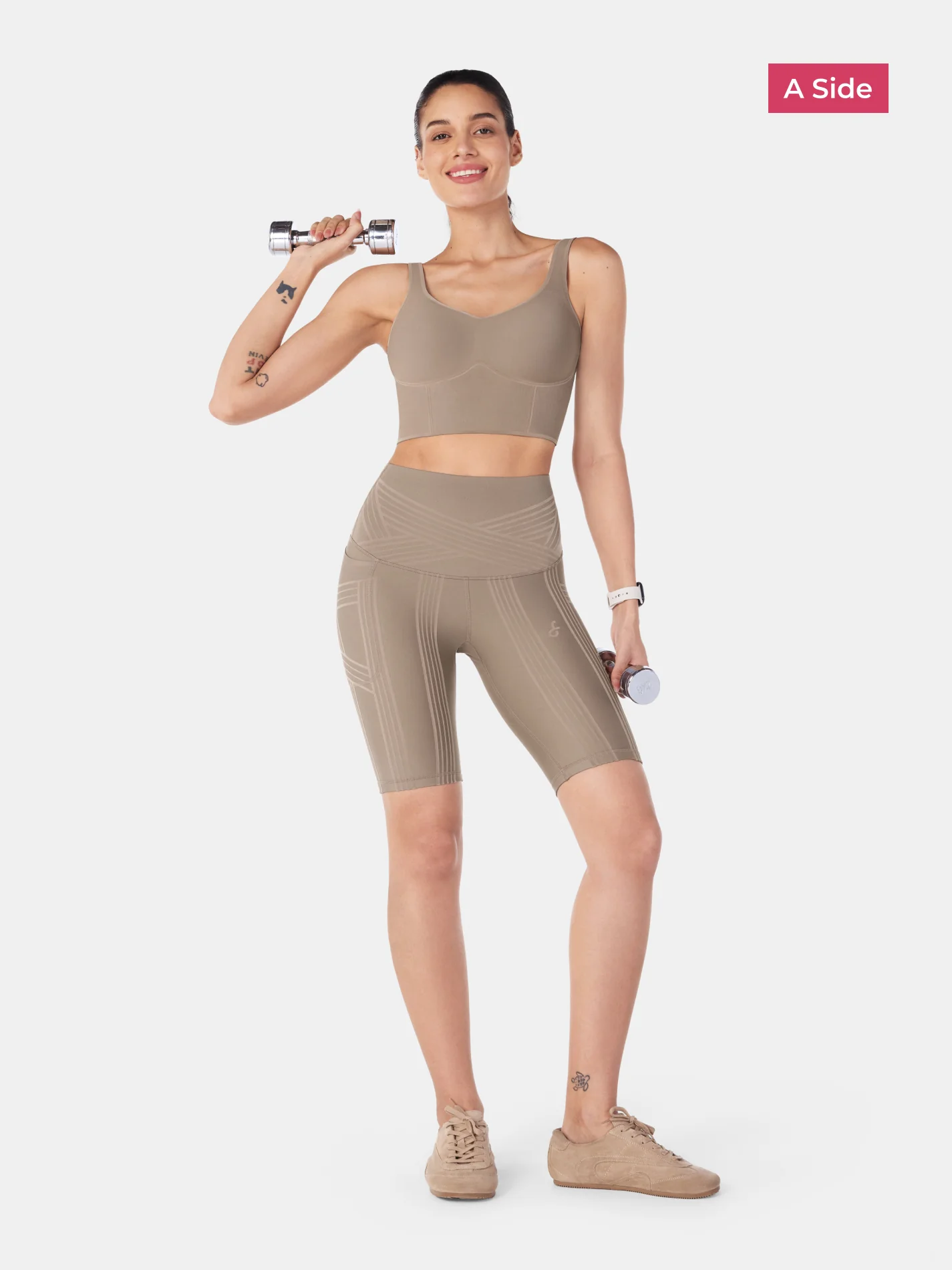 PowerBand Resistance 9" Biker Shorts (Reversible Wear) - Image 35