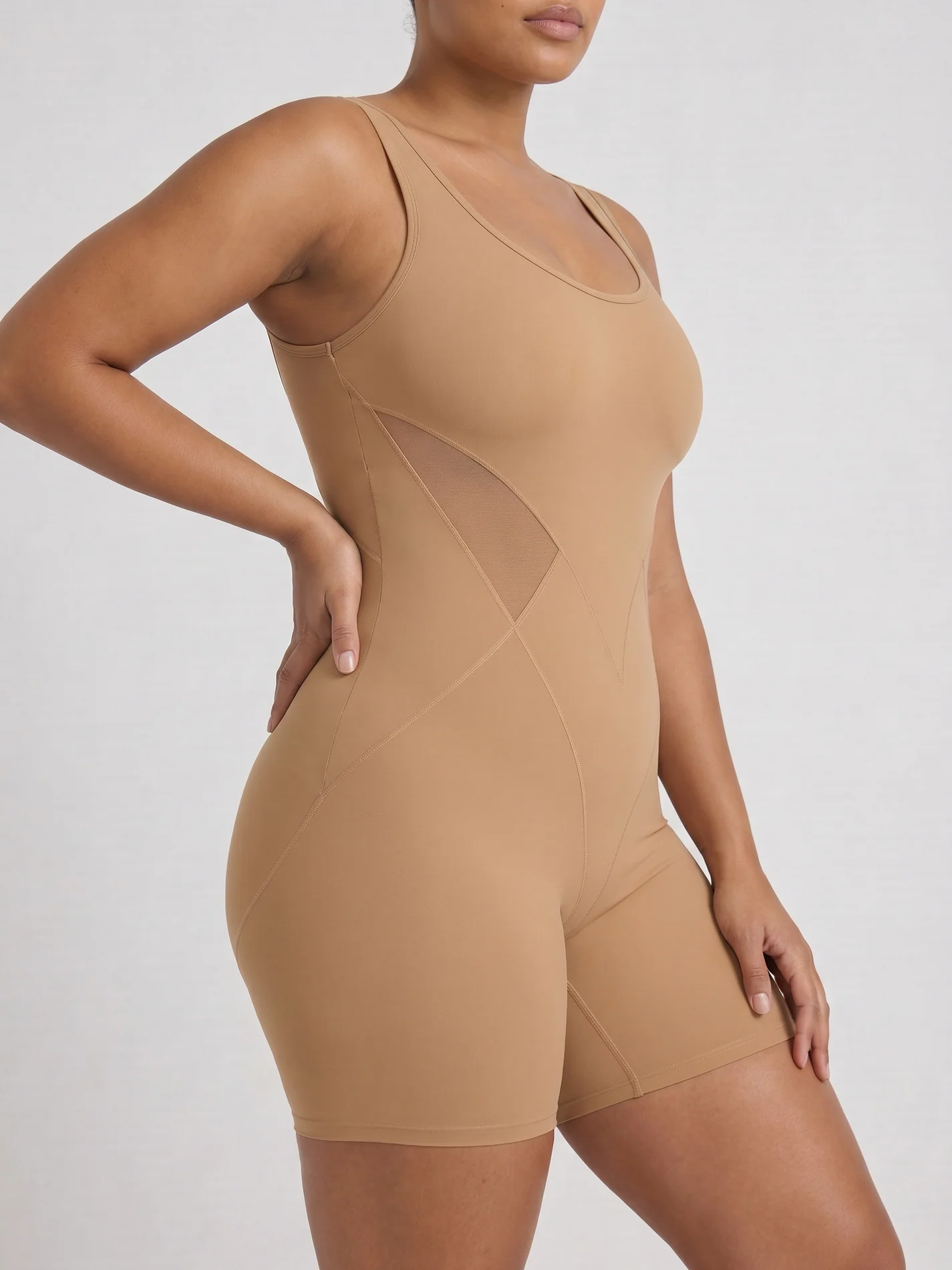 SculptForm Mid-Thigh Bodysuit (Built-in Bra) - Image 13
