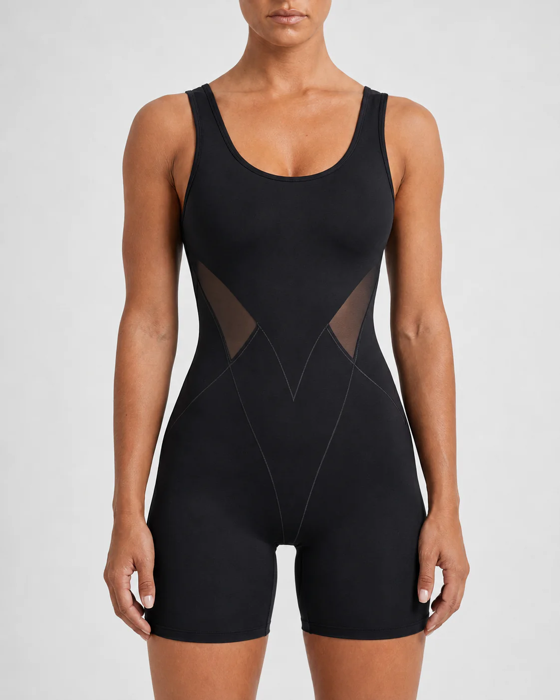 SculptForm Mid-Thigh Bodysuit (Built-in Bra) - Image 6